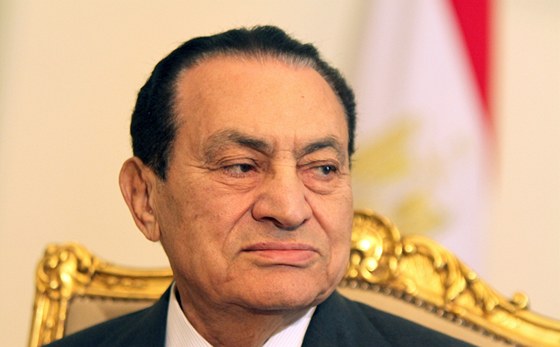 Husní Mubarak na snímku z 8. února 2011