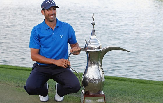 Alvaro Quiros, vítz Dubai Desert Classic 2011.