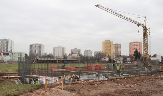 Rekonstrukce královéhradeckého stadionu u Bavlny