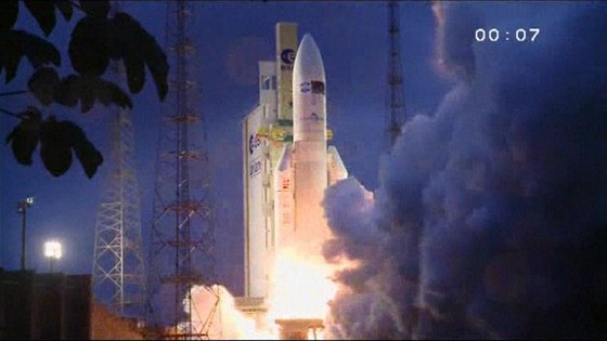 Start evropské rakety Ariane