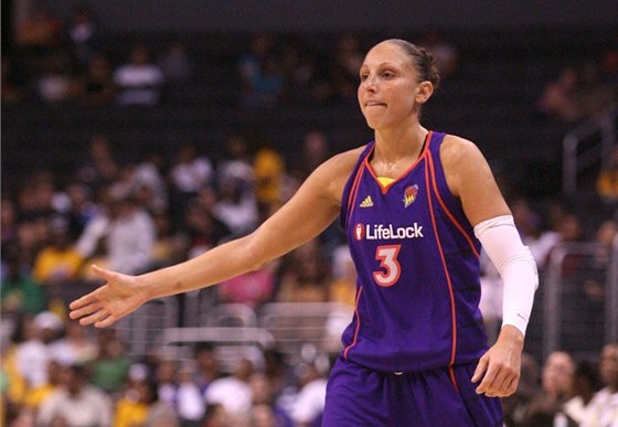 Diana Taurasiová v dresu Phoenixu Mercury.