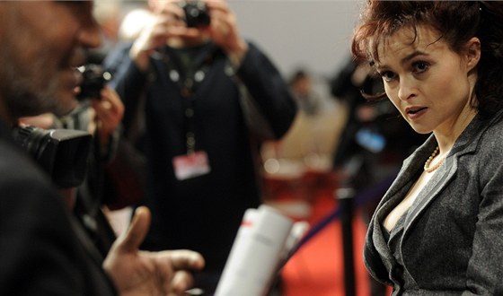 Berlinale 2011 - delegace k filmu Kings Speech - H.B. Carterová 