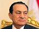 Husn Mubarak na snmku z 8. nora 2011