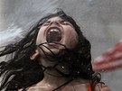 Americká holika si uívá sprchu z ostikova v ulicích New Yorku. Ilustraní foto