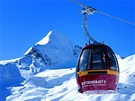 Dnes vyváží lyžaře na ledovec pod Kitzsteinhornem lanovka GletscherJet