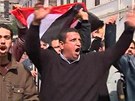 V Káhie protestují policisté