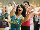 Zumbathonu v eskobudjovické sportovní hale se zúastnilo 260 taneník. 