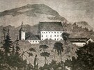 Hrad Hartenberg v polovin� 19. stolet�