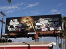 Banksyho verze Mickey Mouse v Los Angeles