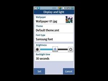 Displej Samsungu Wave 575