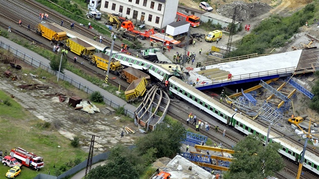 Tragická havárie vlaku EuroCity ve Studénce na Novoji�ínsku