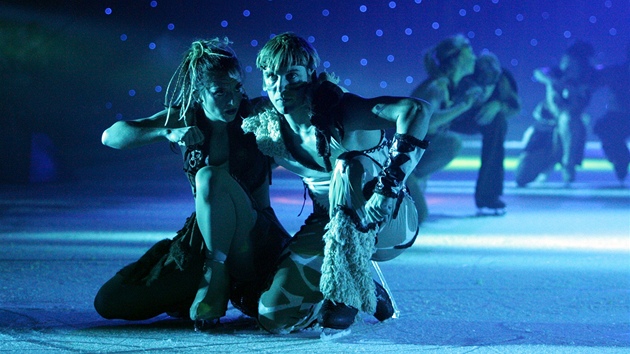 Krasobluslaská show Cirque der Glace v Brn.