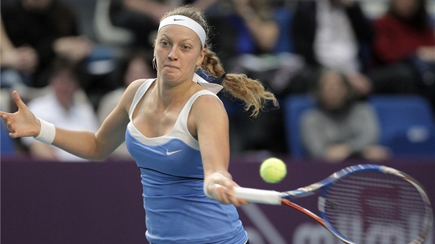 DO FINÁLE! Petra Kvitová na turnaji v Paíi postoupila do finále.