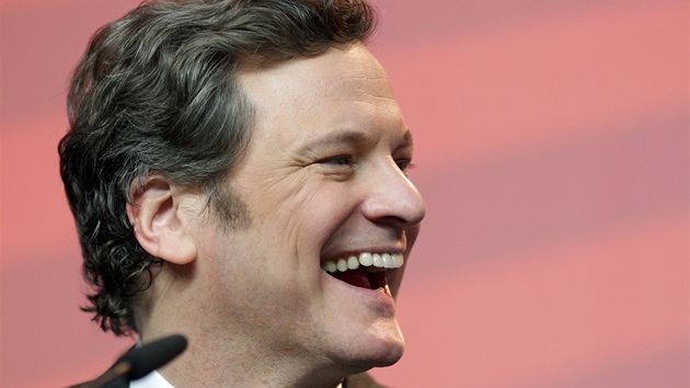 Berlinale 2011 - delegace k filmu King's Speech - Colin Firth