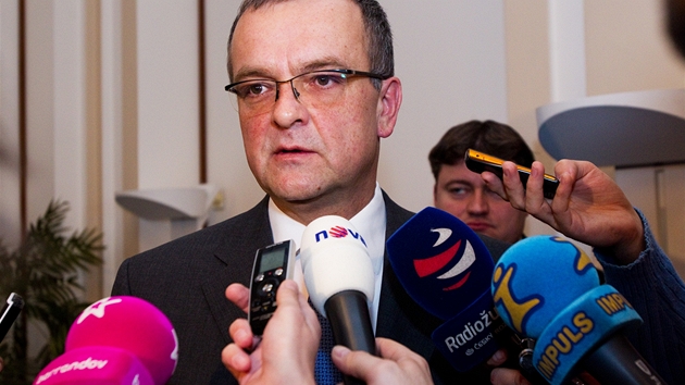 Ministr financí Miroslav Kalousek se pochlubil s rozklíováním kauzy Promopro. (17. února 2011)