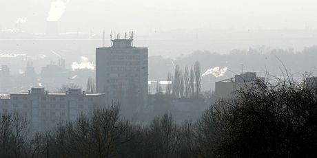 Ústecký kraj opt trápí smog.