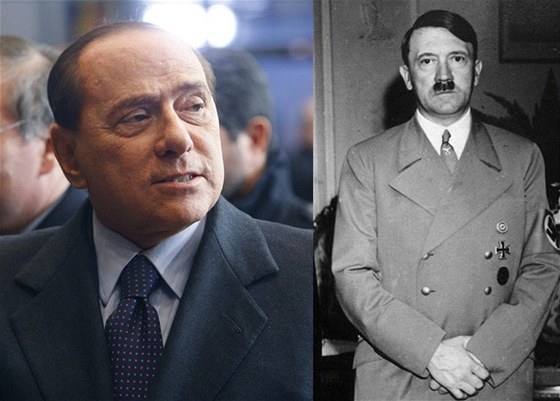 Podle Umberta Eca si je Bersluconi podobný s Hitlerem, protože byli oba zvoleni ve svobodných volbách