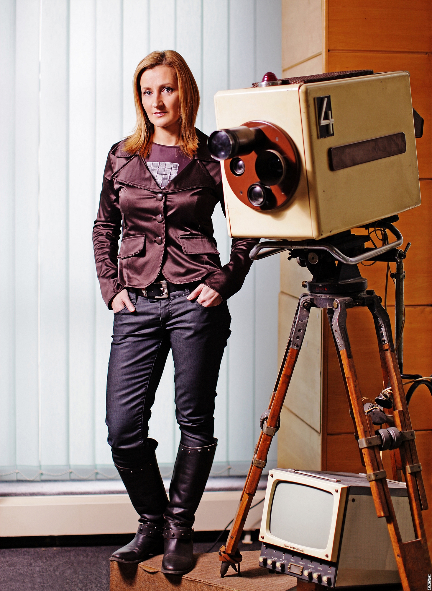 Televizní moderátorka Daniela Drtinová p�i rozhovoru pro OnaDnes.cz