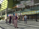 Finální návrh obchodního centra Aréna v Plzni