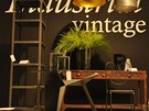 Expozice "Industriel vintage" na letoním veletrhu nábytku ve Stockholmu