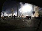 V ulicích Tripolisu vládne mrtvolné ticho (22. února 2011)