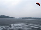 Máchovo jezero s drakem