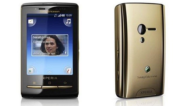 Sony Ericsson Xperia X10 mini Gold