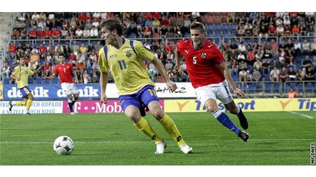 R 21  - Ukrajina 21, u míe  Iakovenko z Ukrajiny, stíhá ho Mazuch