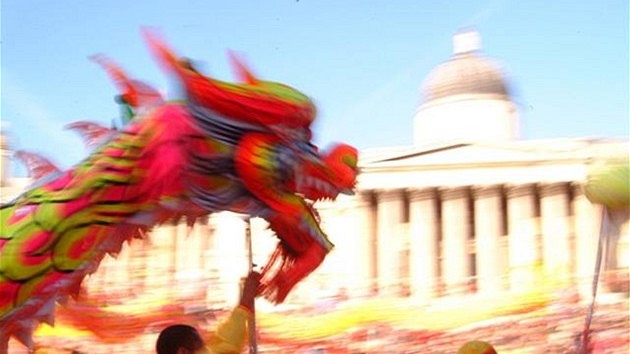 �ínský nový rok v Londýn�. 