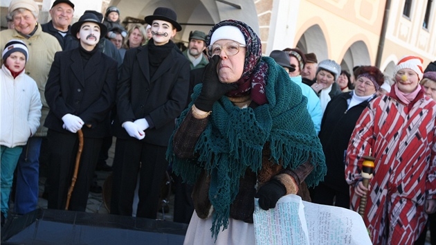 Tradiní masopust v Teli (27. února 2011)