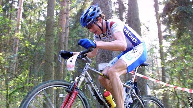 Biker Radim Ko�ínek