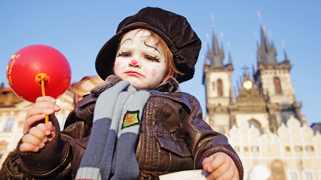 Carnevale Praha - zahájení Staromstské námstí