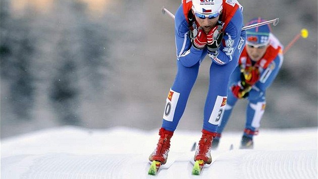 �eská b�ka�ka Kamila Rajdlová na trati závodu Tour de Ski na 10 km klasickou technikou s hromadným startem ve Val di Fiemme