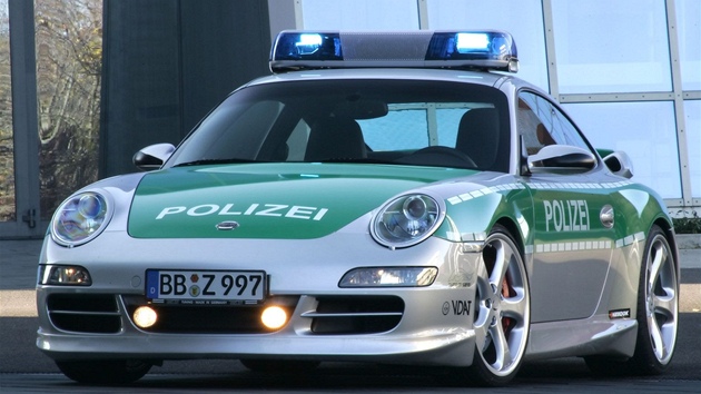 V�z n�mecké policie (ilustra�ní snímek)