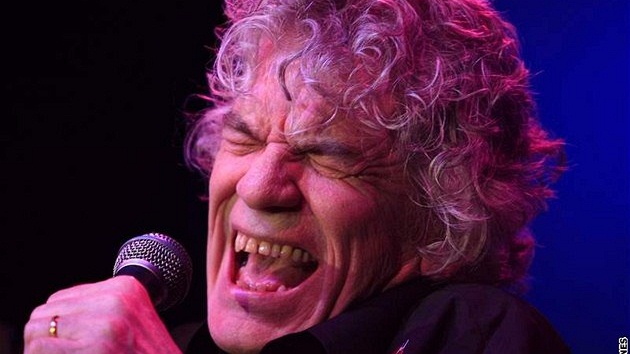 Dan McCafferty z kapely Nazareth v brnnském Boby centru