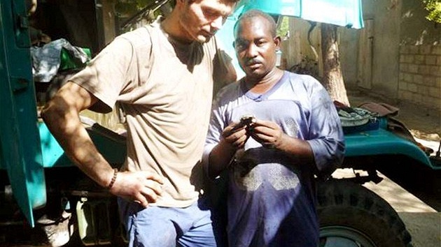 Filip Hlásný na Haiti.