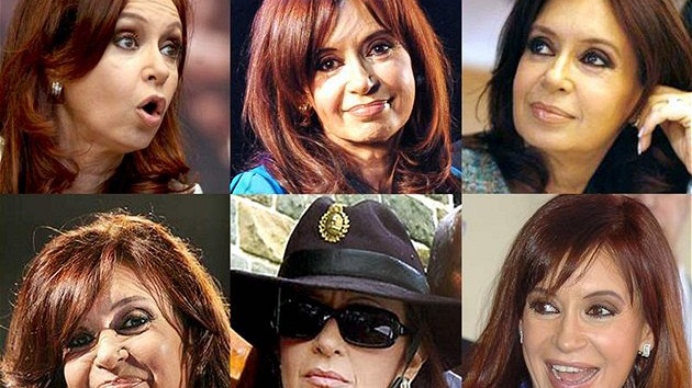 Cristina Kirchnerová. V minulosti první dáma Argentiny, dnes její prezidentka.