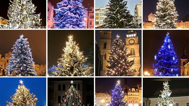 Anketa o nejkrásnjí Vánoní strom.