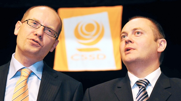 Bohuslav Sobotka a Michal Ha�ek