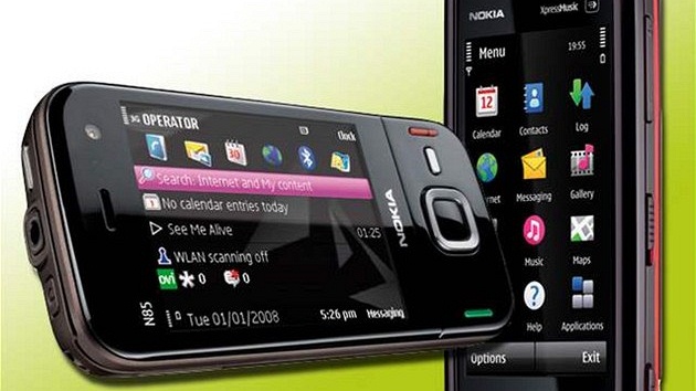 Nokia N85 a Nokia 5800 XpressMusic
