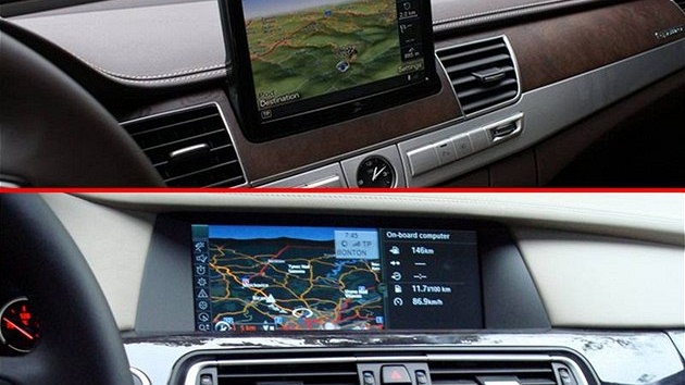 Srovnání luxusních vestavných navigací Audi a BMW