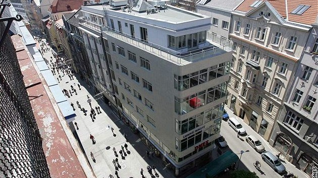 Ulice eská v Brn: sídlo MF DNES a Lidových novin