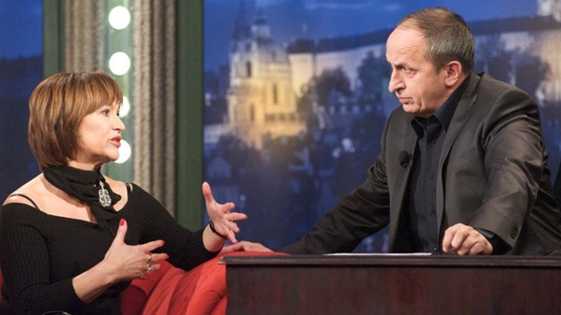 Petra �ernocká v Show Jana Krause