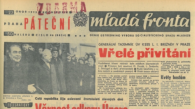 Mladá fronta, únor 1973 ...