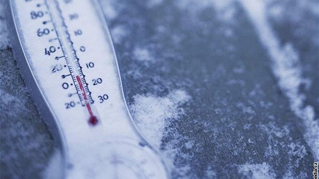 zima, po�así, teplom�r