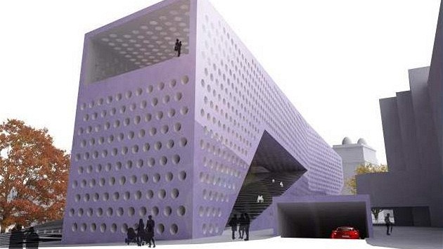 Vizualizace: Centrum sou�asného um�ní a designu