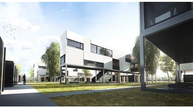 Modulová výstavba s malometrá�ními byty