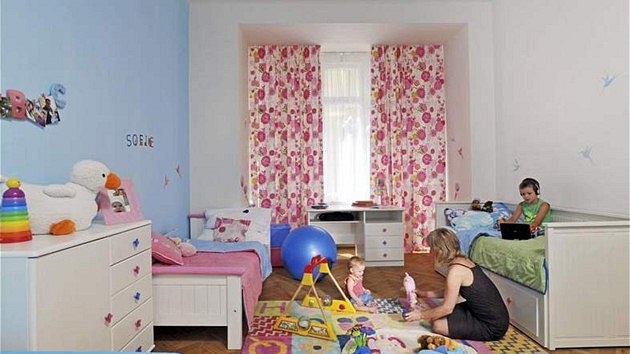 D�tský pokoj zdobí dopl�ky zna�ky Titoutam