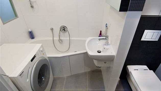 Nová koupelna a WC