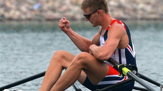 Skifař Ondřej Synek na olympiádě